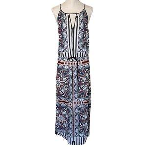 dress maxi white Evalyn Tiered Ruffle Maxi Dress • Shop American Threads Women's Trendy Online Boutique White / L